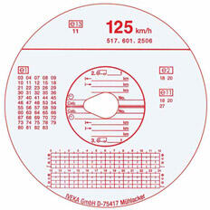  Tachográf korong 140 km/h (TACHO140) - papirdepo