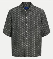JACK & JONES Jack Jones Férfi Ing, 12271103, Viszkóz/Nejlon, L INTL, Fekete (0000304777882_L)