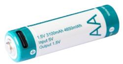 KeepPower tölthető USB-C AA 3100 mAh