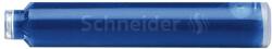 Schneider Töltőtoll patron, 100 db, SCHNEIDER, királykék (TSC6803)