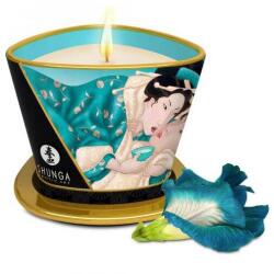 Shunga Island Blossoms illatosított masszázsgyertya, 170ml (SN008E)