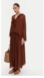 ViCOLO női blúz, TD0019, Viscose, M INTL, Barna (0000305425683_M)