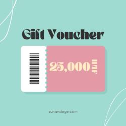 Sun and Eye Ajándékkártya - sunandeye - 25 000 Ft