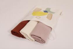  Adamo textilpelenka (3 db) - lányos (5999570701590)