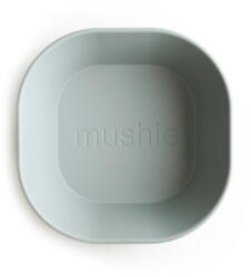  mushie mélytányér (négyzetes) - zsálya (810052460369)