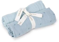 Little Dutch muszlin textilpelenka 70×70 - Pure Denim Blue (TE51845042)