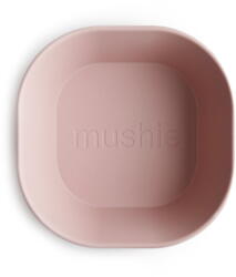  mushie mélytányér (négyzetes) - púderrózsaszín (7426999780663)