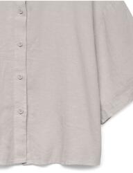 VERO MODA női ing, 10306820, lenvászon/viszkóz, L INTL, szürke (0000304786396_L)