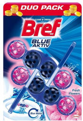 Bref Power Aktiv Toalett Illatosító Golyó Fresh Flower 2x50 g