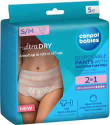 Canpol babies Egyszer használatos, béléssel S/M, 5 darab