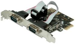 Roline 15.99. 2118 : : VALUE PCI Express адаптер, 2x serial RS232 порта (15.99.2118)