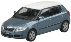 Abrex Model de colecție Abrex Modern: Mașini - Skoda Fabia II - Satin Gray Met. with White Roof (143AB-008CEW)
