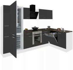 Leziter Yorki 310 sarok konyhabútor alsó sütős, alulfagyasztós hűtős kivitelben (LS310FHAN-SUT-AF)