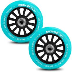 Soke Go Roller kerék 2db 100mm - türkizkék (803002)