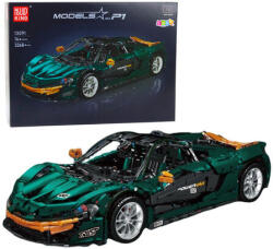  Építőkockák Sportautó Zöld 1: 8 P1 3268 db- 23653