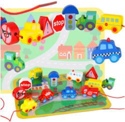  Fából készült blokkok deszkaautók járművekre való felhúzásához (KX2939)