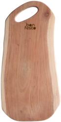 Bonfesto Tocator dreptunghiular cu maner din lemn natural de Acacia, Bonfesto®, 55 x 25 x 1.5 cm (5941947801334) Tocator
