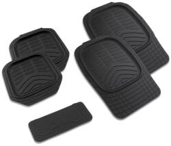 Kiwari Set 5 Covorase Auto Kiwari Rugged, Universale, PVC, Negru (5941947800702)