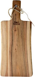 Bonfesto Tocator dreptunghiular cu maner din lemn natural de Acacia, Bonfesto®, Premium, 45 x 20 x 2.5 cm (5941947801358) Tocator