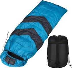 Effekt Manufaktur Sac de dormit Effekt Manufaktur, pentru vreme rece, material textil, 95%, impermeabil, usor de curatat, 210 x 10 x 75 cm, albastru (EFF-000054)