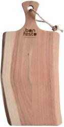 Bonfesto Tocator dreptunghiular cu maner din lemn natural de Acacia, Bonfesto®, 45 x 20 x 1.5 cm (5941947801389) Tocator
