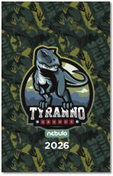 NEBULO Zsebnaptár NEBULO A/6 heti papírborítós Dino 2026. TZSN-A6-26-D6 (TZSN-A6-26-D6)