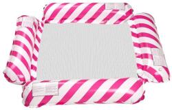  Felfújható strand matrac függőágy víz nyugágy szék uszoda rózsaszín (KX3109)