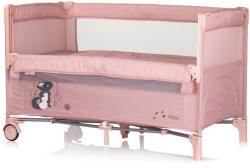 Chipolino Relax multifunkciós utazóágy - Pink Marshmellow (KOSIRE259PM)