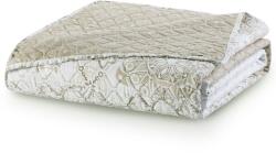 DecoKing Ágytakaró ALHAMBRA bézs nyomott mikroszálas 170x210 DecoKing