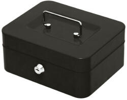 Home SAFEMONEY pénzkazetta, acél, kivehető aprópénz tároló rekesz, 2 kulccsal, hordozható, 200x90x160mm (SAFEMONEY)