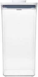 OXO Кухненски съд за съхранение pop good grips 5, 7 л, квадратен, пластмаса, oxo (oxo11233400)