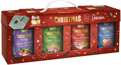 Brit 4x400g Brit Care karácsonyi válogatás nedves kutyatáp 4 ízváltozattal
