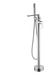  Lora szabadon álló kádtöltő csaptelep térkádhoz króm - F-17 (F-17)