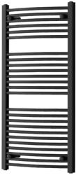  Íves törölközőszárító radiátor 1200x600 mm fekete - LTRI1200600B (LTRI1200600B)
