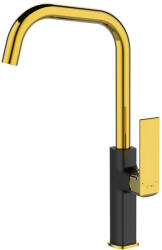  Maroko 35 fekete-arany mosogató csaptelep (MA35BLGOLD)