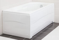 Favorit LUCIA szaniter akril kád - előlappal - oldallappal - állvánnyal - 150 x 70 cm (AL345)