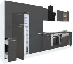  Yorki 370 konyhabútor alsó sütős, felülfagyasztós hűtős kivitelben (L370FHAN-SUT-PSZ-FF)