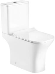 Nile monoblokkos kompakt WC hátsó kifolyással soft close ülőkével - CY030-P (CY030-P)