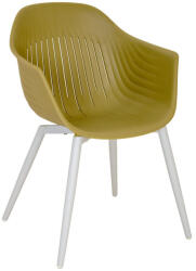  Ballena műanyag kerti szék fém lábbal, olívazöld (5905610251703)