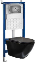 Roya Delos BLM 81GRE falba építhető WC tartály szett (ROYASET_DELOSBLM-RIMLESS_R-081GRE)