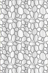  Zuhanyfüggöny - STONE - Impregnált textil - 180 x 200 cm (77-231806)