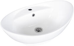  Gondola 59 - PULTRA ültethető - Top Counter - porcelán mosdó - 59 x 39 x 21 cm (E-6048A)