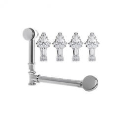  Lábak és leeresztő Antica szabadon álló kádhoz (ACHR)