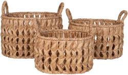 Balerma kosarak, vízi jácint, natúr, 3db (4401552)