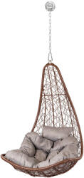  Natal Easy kerti függőfotel barna rögzítő készlettel - SW-012BR-AN-WST-01-AC (SW-012BR-AN-WST-01-AC)