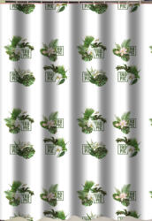  Zuhanyfüggöny - TROPIC - Impregnált textil - 180 x 200 cm (77-232501)