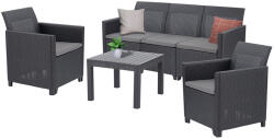  Claire VI 5 személyes kerti bútor garnitúra orlando asztallal (252640_252980) - aquamixwebaruhaz