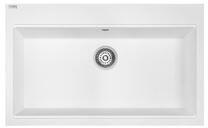 Laveo TAU 7 nagymedencés gránit mosogató, fehér - SRT_6107 (SRT_6107)