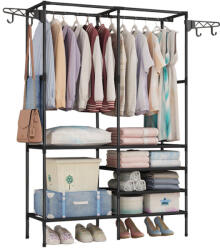  Ruhaállvány LRA-08 fekete (LRA-08)