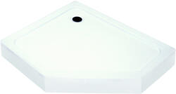  Glasgow szögletes aszimmetrikus zuhanytálca, balos 80x100 cm (GLASGOW100BRODZIKLEW)